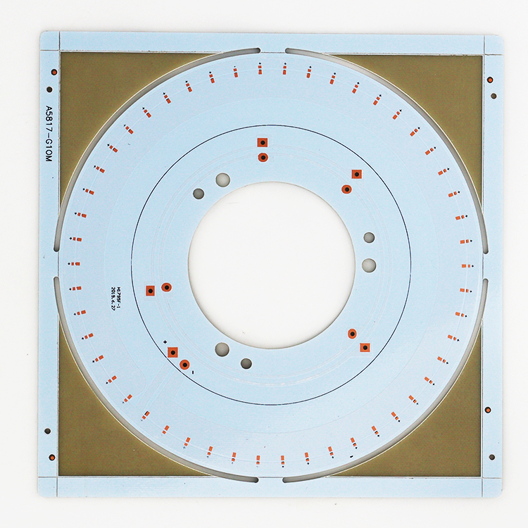 Customized Aluminum FR-4PCB Board, LED Ceiling Light PCB Manufacturer