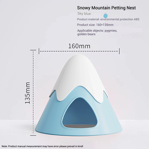 Best-seller Matériau écologique en forme de montagne de neige Grand cuir de <span class=keywords><strong>hamster</strong></span> chaud et confortable - Product Image 2
