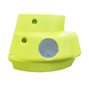 Neon Green Recoverable PP Rubber Silicone Over molded Oil Cover Injection Molding Plastic Modular Part