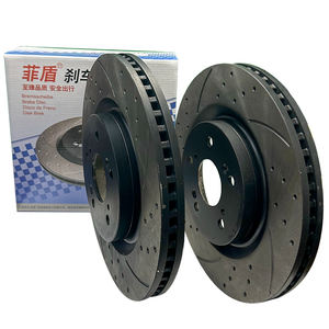 Disques de frein de freinage supérieurs pour véhicules Disques de frein de voiture pour Isuzu MUX 117 Coupé Amigo Aska Axiom Bighorn D-Max Elf <span class=keywords><strong>Fargo</strong></span> Filly - Product Image 1