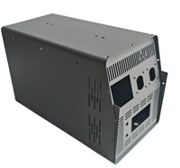 Fabrication sur mesure de tôles métalliques de précision OEM, découpe laser CNC, revêtement en poudre, boîtier d'ordinateur industriel anti-poussière