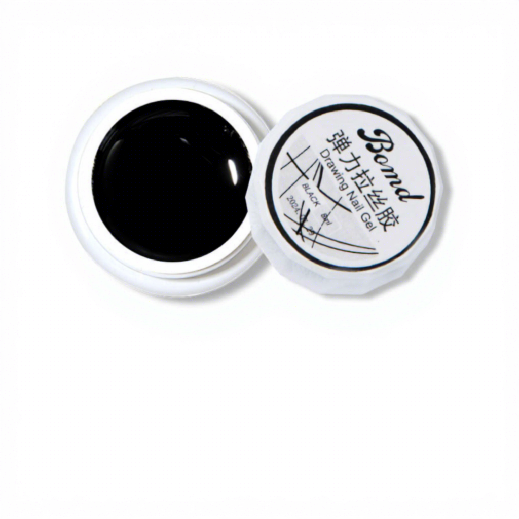 Stretch drawing glue# black