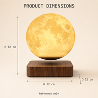 Lampe lunaire à lévitation magnétique flottante, imprimée en 3D, pour une ambiance romantique dans le salon, décoration de fête, veilleuse, cadeau