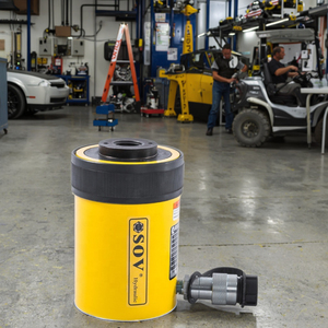 กระบอกไฮดรอลิกยกของ ENERPAC 13-100T 700BAR/10000PSI ขนาด 60 ตัน 3 นิ้ว รุ่น RCH-603 ได้รับการรับรองมาตรฐาน GS แบบกระบอกเดี่ยว โครงสร้างเหล็กกลวง - Product Image 3