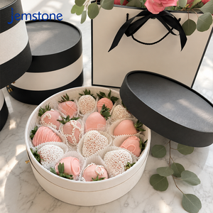 Custom Luxury Eco-Friendly Food Grade Kraft Paper Tube Candy Chocolate Snack Round <b>Gift</b> <b>Cake</b> <b>Boxes</b> Paper Cylinder Packaging - Product Image 1