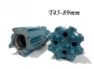 T45-89mm leicht zurück zugeben der, konkav zentrierter, sich verjüngender Gesteins bohrer. - Product Image 3