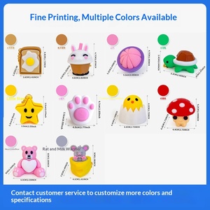 3D Printed Turtle Clicker Fidget <b>Toy</b> Decompression Keycap Button <b>Stress</b> <b>Relief</b> Finger <b>Toy</b> Hot Sale Cute Cartoon Keychain - Product Image 2