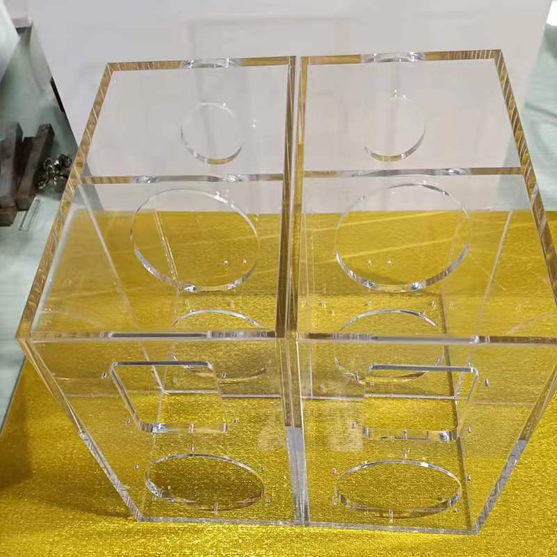 スピーカーサブウーファーボックス用アクリル半透明エンクロージャー