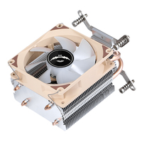 QiuzAim LGA2011 X79 Universal Tower CPU Air Cooled Kipas Volume Tinggi 90mm 2 Heat Pipe PWM Pendingin Udara Mendukung X99/E5