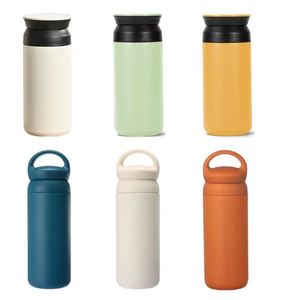 350ml 500ml Japanese Custom Logo Double Wall Insulated Bottle Thermal Mug Travel Stainless Steel <b>Coffee</b> Tumbler Handy With Lid - Product Image 4