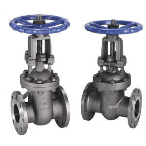 Vanne à boisseau à flange à manivelle en acier inoxydable CF8M de classe 150 ANSI de 6 pouces, commande urgente COVNA, vanne à boisseau à siège métallique - Product Image 1