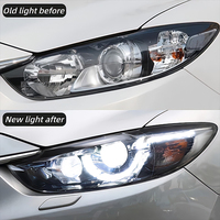 Untuk 6 Atenza 2014-2016 Lampu Depan LED DRL 12V Baru 5500K 5000 Lumens Aksesoris Mobil