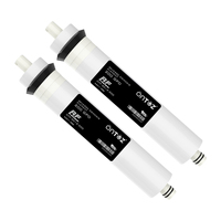 Membrana de Ósmosis Inversa Eléctrica ONTOZ OTF-2012-200 de Alta Tasa de Desalinización con Monitoreo de TDS, Flujo de 200 GPD para Uso Doméstico