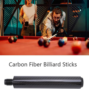 Extensión de Taco de Billar de Fibra de Carbono de 8 Pulgadas con Tornillo Trasero y Parachoques para Tacos de Snooker y Billar Predator/Mezz/How/JF/Universal - Product Image 4