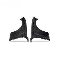 Ailes latérales ventilées en fibre de carbone style GTD pour Ford Mustang S550 EcoBoost GT 2018 à 2023 – Panneaux de carrosserie tuning en gros