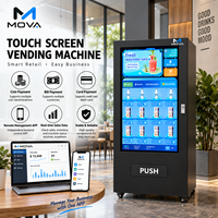 Distributeur automatique intelligent à écran tactile MOVA 55 pouces, signalétique publicitaire IA personnalisée pour centre commercial, vente en gros OEM ODM