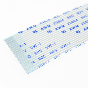 80C 60V VW-1 18厘米长 21 针AWM 20624 柔性扁平FFC电缆 - Product Image 1