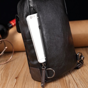 Bolso Bandolera Cruzado de Pecho para Hombre y Mujer, Estilo Casual, Moderno, para Exteriores, con Cierre de Cremallera de PU, Duradero, Gran Capacidad, Personalizado, Nuevo y de Moda - Product Image 4