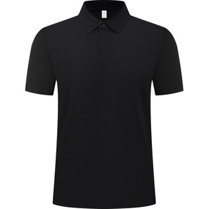Polo promotionnel en nylon et élasthanne, col classique, manches courtes, anti-humidité, pour l'été, personnalisable avec logo - Product Image 2