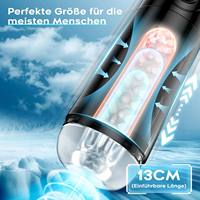 IPX7 Elektrischer Männlicher Saug-Stimulator Automatische Vakuum-Saugmaschine Masturbationsbecher für Penisstimulation
