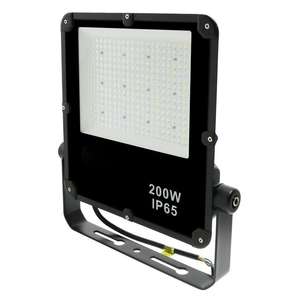 Proyector LED de 200W, 4000K, diseño delgado, ideal para iluminación exterior y eventos, eficiente y duradero. - Product Image 1