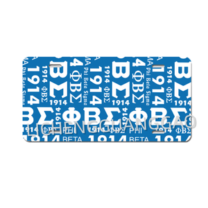 Placa de Matrícula Metálica de Alta Calidad de la Hermandad Chi Eta Phi, Etiquetas Personalizadas de Aluminio para Automóviles de 6x12 Pulgadas, Ajuste Universal - Product Image 4