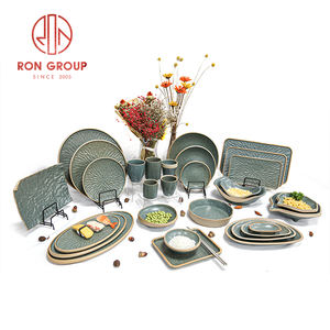 Vaisselle <span class=keywords><strong>rectangulaire</strong></span> <span class=keywords><strong>en</strong></span> porcelaine de restaurant d'hôtel de vente supérieure Plateau à dessert antique Assiette à dîner vintage <span class=keywords><strong>en</strong></span> céramique pour sushi - Product Image 6