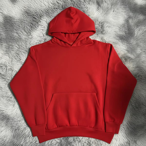 Sudadera con capucha estilo americano OEM para hombre y mujer, cálida para invierno, con logo personalizado impreso, de algodón, con hombros caídos, estilo urbano y deportivo. - Product Image 2