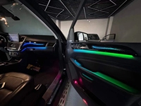 Éclairage d'ambiance pour Mercedes ML/GLE/GLS X166 avec volant à droite (RHD) – Amélioration de l'éclairage intérieur de voiture avec garniture noir piano