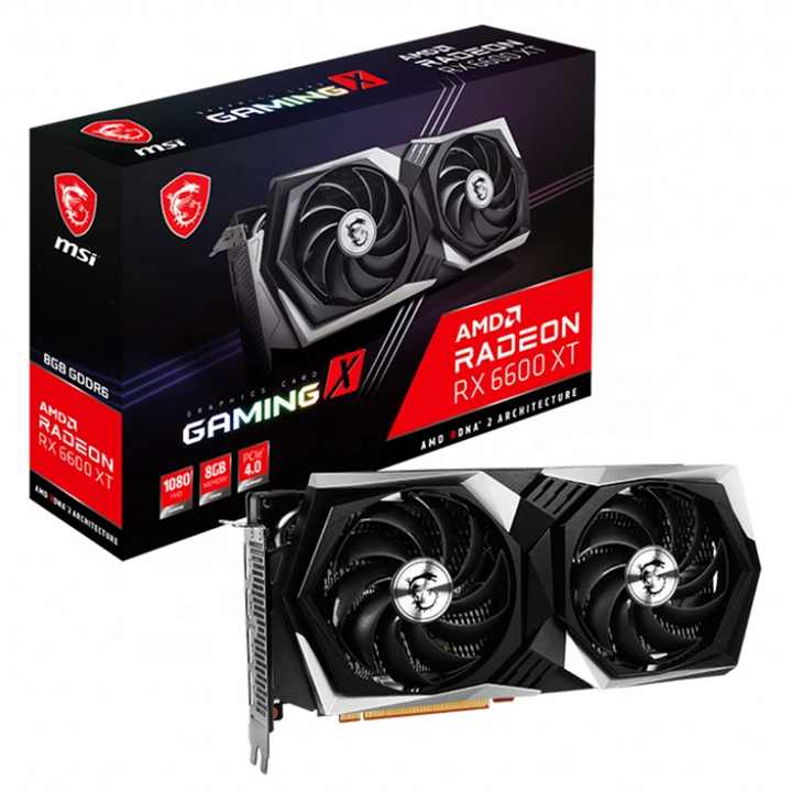 MSI AMD Radeon RX 6600 XT GAMING X 8G - 8GB GDDR6 Power