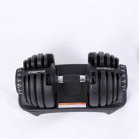 Ensemble d'haltères réglables 24 kg pour entraînement de force, vente en gros, OEM/ODM, équipement de musculation à domicile, personnalisable