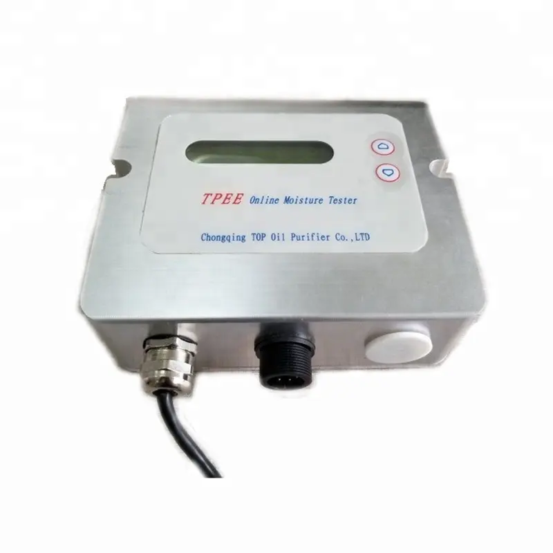 Detector de humedad de aceite transformador de monitoreo continuo en línea