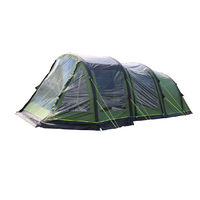 Tente de camping pour couples, chapiteau gonflable 3 pièces, tente de camping familiale carrée en polyester en Turquie