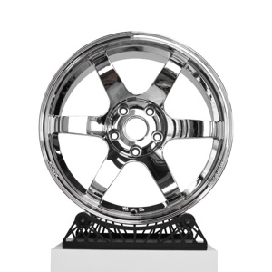 Jantes forgées de style Chrome TE37, 17, 18, 19, 20 pouces, légères, pour Honda <span class=keywords><strong>Civic</strong></span> Type R, Subaru WRX STI, BMW E90, E92, G80 - Product Image 2