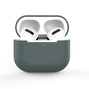 Tam koruyucu kapak yumuşak sıvı silikon kulakiçi kablosuz kulaklık aksesuarları koruyucu kılıf Airpods Pro 3 2 1 T/T