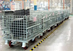 Conteneur pliable en acier galvanisé à mailles métalliques robuste avec un grand espace de rangement - Product Image 3