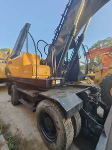 Équipement de machine haute puissance HYUNDAI 210W-7 210W-9 Excavatrice sur pneus 21 tonnes d'occasion Moteur coréen d'origine Pompe PLC Roulement - Product Image 6