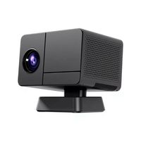 Proyektor Home Theater 4K, 800 ANSI Lumens Auto Focus Android 14 LED, 2000:1 Smart Portabel untuk Gaming Indoor Outdoor