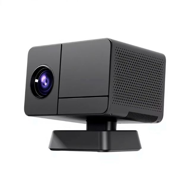 4K Home Theater Projector, 800 ANSI Lumens Auto Focus Android 14 LED, 2000:1 Smart Portable for Indoor Outdoor Gaming