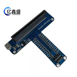 Carte d'extension GPIO YIXINSHENG en forme de T pour Micro:bit, adaptateur pour platine d'expérimentation Micro:bit, carte éducative Python pour créateurs - Product Image 1