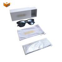 Tiroir d'emballage de lunettes de soleil en carton blanc personnalisé imprimé de votre marque pour l'emballage de lunettes