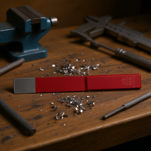 Lima metálica de 354 mm, corte plano, grano 180, para trabajos de precisión en metal - Product Image 3