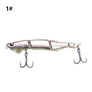 Leurre de pêche dur à sections multiples, appât de pêche au brochet et au bar - Product Image 2