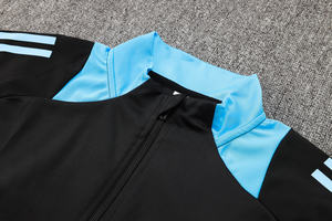 Veste de survêtement rétro à fermeture éclair intégrale, imprimée, séchage rapide, pour l'automne et l'hiver, clubs européens, compétition de football Argentine 26/27 - Product Image 3