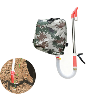 Backpack Fertilizer Applicator Granular <b>Row</b> Dry Spreader Manual Telescopic Granular Fertilizer Spreaders - Product Image 1