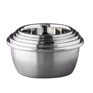 Preço barato por atacado de utensílios de cozinha em aço inoxidável Lavatório Tigela de mistura Tigela de salada para cozinha - Product Image 4