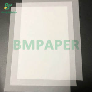 Papier vélin <span class=keywords><strong>transparent</strong></span> lisse de 100gsm 120gsm pour l'emballage de fleur de livre - Product Image 5