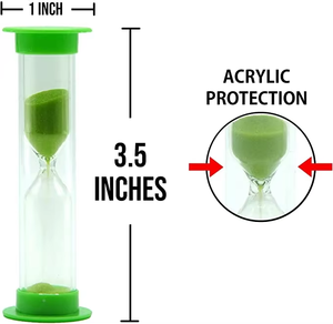 Minuterie de sable <span class=keywords><strong>sablier</strong></span> coloré <span class=keywords><strong>sablier</strong></span> horloge de sable ensemble de minuteries 30sec 1min 2mins 3mins 5mins 10mins pour enfants cadeau de noël - Product Image 4