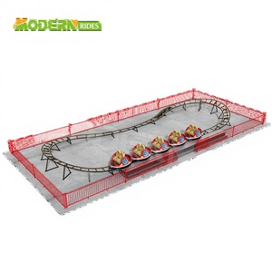 Montaña Rusa Infantil de Acero, Mini Tobogán para Parque de Diversiones, Interior/Exterior, en Venta - Product Image 1
