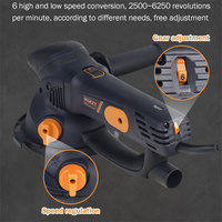 Lijadora Orbital Aleatoria de 500w, 60hz, 120v, Velocidad Variable, Lijadora Eléctrica con Cable